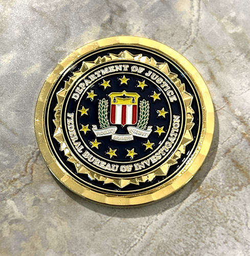 Moneta sfida ufficiale FBI ACADEMY LAUREATA da 1,75" - Foto 2 di 3