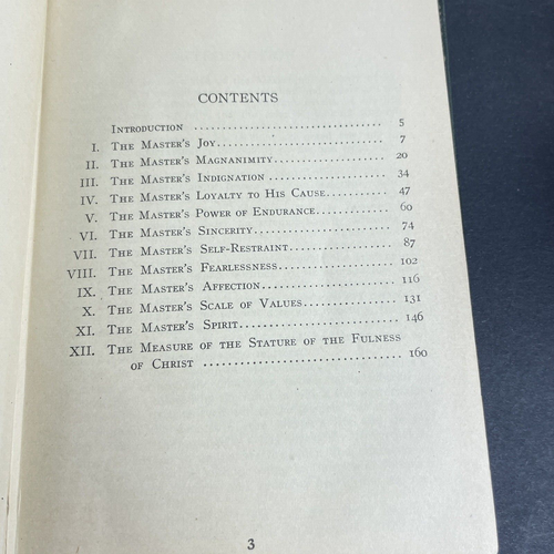 The Manhood of the Master Harry Emerson Fosdick 1923 Association Press ANTIQUE - Foto 3 di 7
