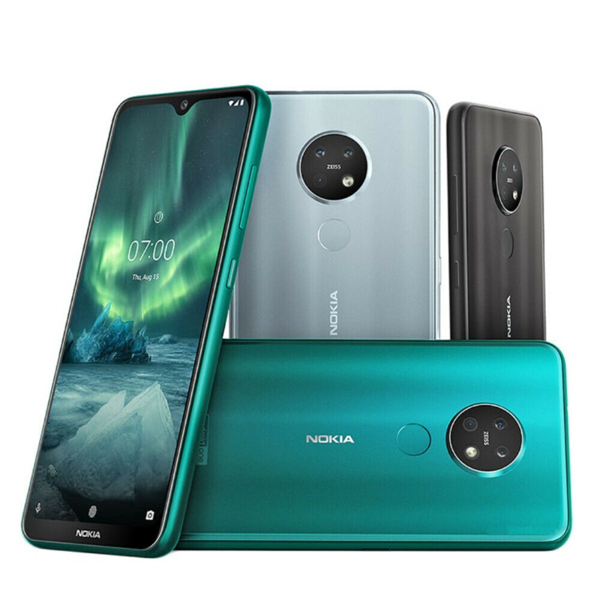 Nokia 7.2スマートフォン 本体 007 Nokia 7.2 Original Unlocked 64GB/128GB 48MP 4G LTE WIFI