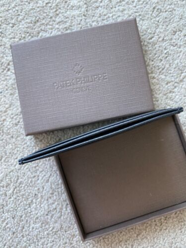 New Authentic Patek Philippe Cardholder Card Holder Card Card Black - Picture 4 of 4