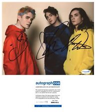 WATERPARKS SIGNED FULL-BAND 8x10 PHOTO - ACOA COA GEOFF, AWSTEN, OTTO WATERPARKS SIGNED FULL-BAND 8x10 PHOTO - ACOA COA GEOFF, AWSTEN, OTTO