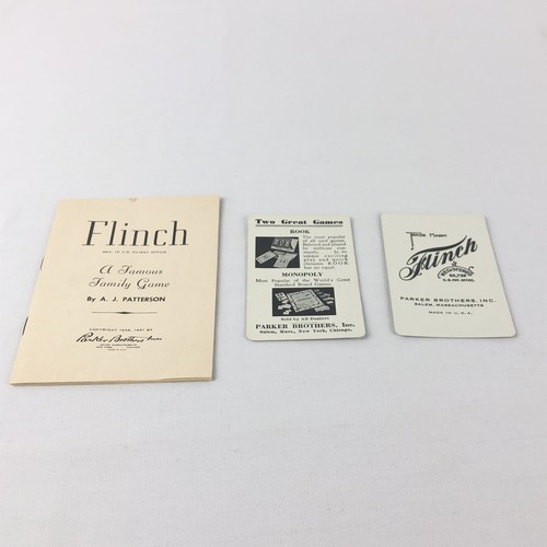 Vintage 1938 Parker Brothers Flinch Gioco di carte completo - Foto 8 di 12