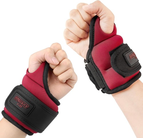 Wrist Weights with Thumb Loops Lock for Men Women 1Lb*2 2Lbs*2 3Lbs*2 Ankle Weig