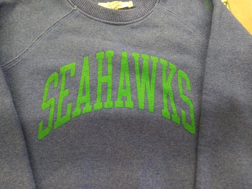 Seattle Seahawks NFL Junk Food Childs Kids Sweatshirt Medium Preowned Football - Picture 2 of 7