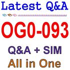 Best Exam Practice Material for OG0-093 exam Q&A+SIM