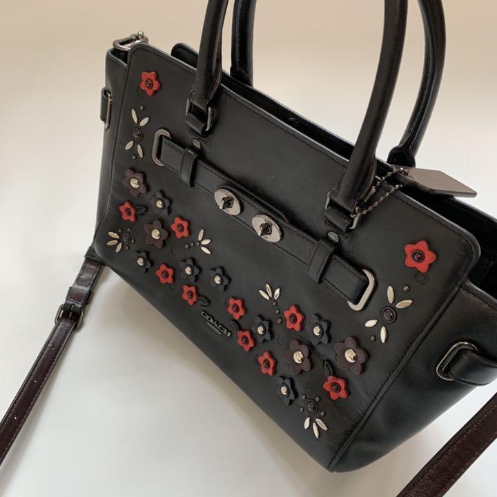 00’s coach hand shoulder bag 2way BLACK COACH Signature 2way shoulder bag in black Bag 2277 | eBay