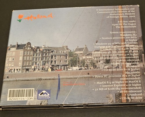 The Netherlands A Compact World, A Digital Tour Of The Netherlands Cd-Rom For PC - Picture 2 of 5