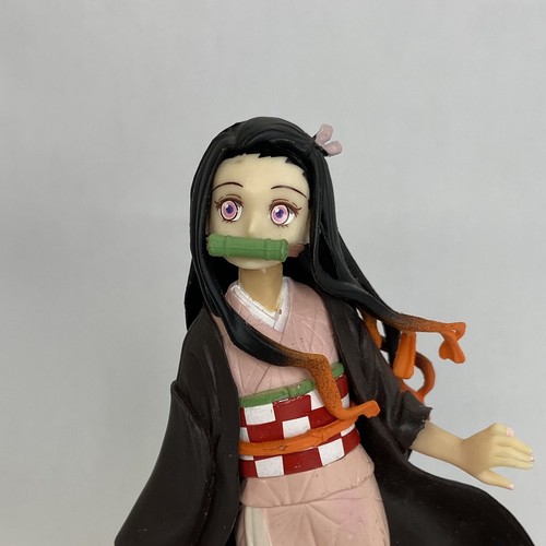 Figurine PVC Demon Slayer Kimetsu no Yaiba Kamado Nezuko 5,5" de haut - Photo 4 sur 12