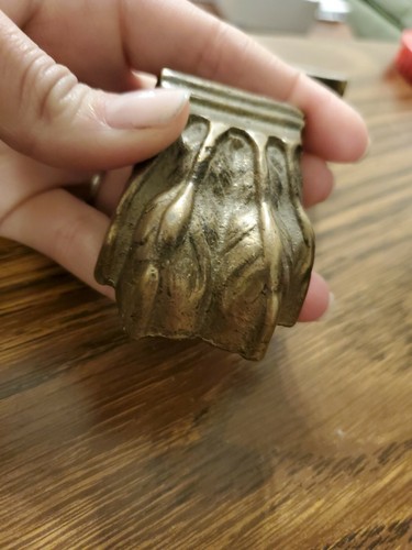 Duncan Phyfe VTG claw feet for table Brass paws - Picture 5 of 9