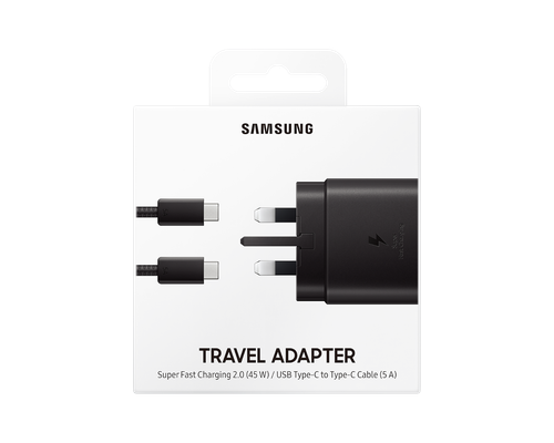 Genuine Samsung Super Fast Charger UK Plug 25W 45W 65W Trio Adaptor & Cable 5A - Picture 11 of 15