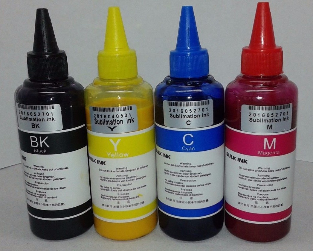 Tinta sublimacion compatible para uso en impresoras Epson eco tanque 400ml  ET