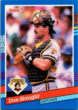 1991 Donruss Baseball 213 Don Slaught