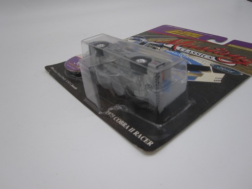 Vtg Johnny Lightning Silver 1975 Cobra II Racer Mustang Classics #19 - NEW MOC - Picture 12 of 12