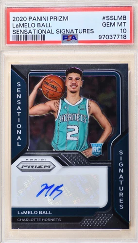 2020 Panini Prizm SSLMB Lamelo Ball Sensational Signatures