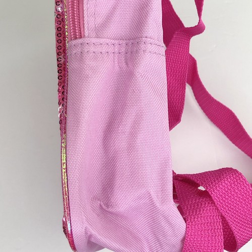 Disney Minnie Mouse Mini Backpack Sequin Pink with Straps 8”x 10” - Picture 12 of 21