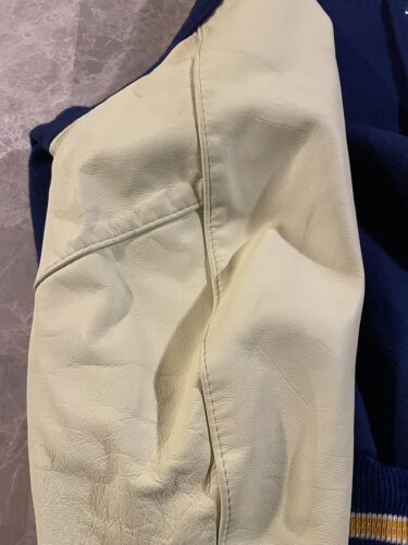 Vintage DeLong San Jose State Spartans Wool Varsity Jacket Size L 42 SIEHE BESCHREIBUNG - Bild 18 von 24