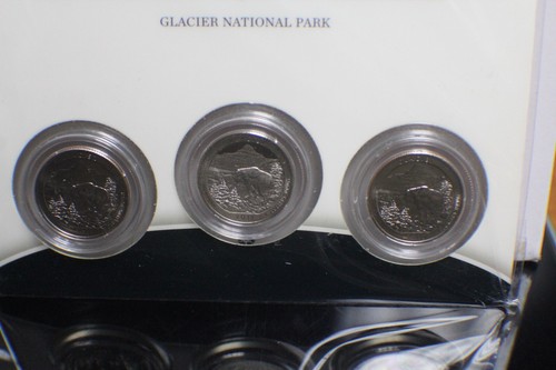 2010 Set of 10 Package National Park America the Beautiful 3 Coin Quarter Each - Picture 6 of 13