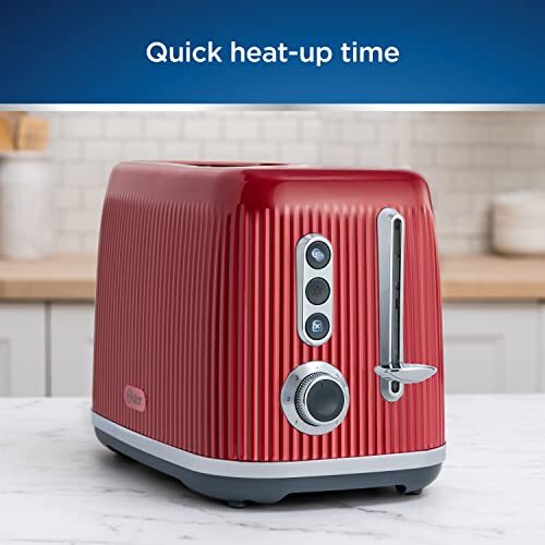 Oster® Retro 2-Scheiben-Toaster mit Quick-Check-Hebel, extra breite Schlitze, Impres... - Bild 4 von 6