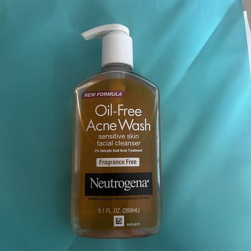 Limpiador facial Neutrogena sin aceite para lavado de acné 9,1 FL OZ caducidad 4/2026 nuevo sin usar - Imagen 3 de 5