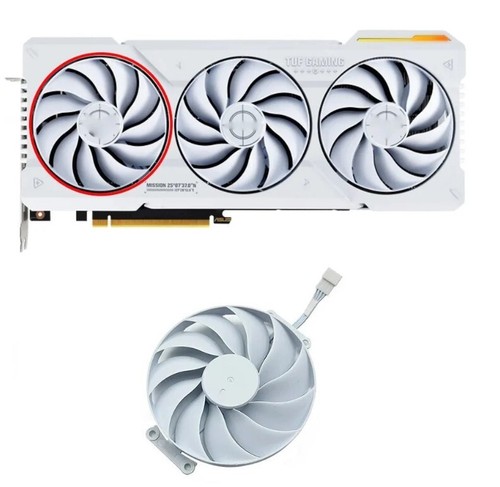 Cooling Fan Replacement For ASUS TUF Gaming GeForce RTX 4080, 4080 SUPER, 4090 - Afbeelding 2 van 8