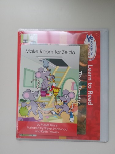NEW SEALED  HOOKED ON PHONICS LEARN TO READ - MAKE ROOM FOR ZELDA  - Picture 1 of 6