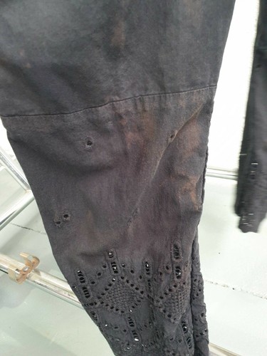 STEVIE MAY Dawn Jumpsuit Black Frill Size 10 AU RRP 299 WITH DEFECTS - Picture 10 of 12