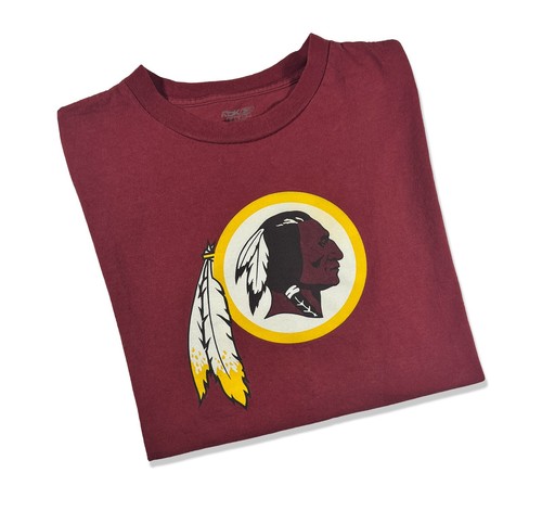NFL Washington Redskins Classic Logo T-Shirt, Burgundy, Reebok Size Medium - Picture 10 of 10