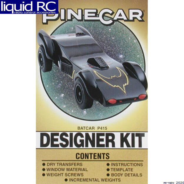Pinecar 415 Designer Car Kit Batcar