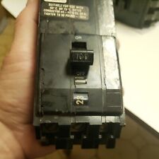 Square D Q1B3100 3 Pole Circuit Breaker 100 Amp 240 V
