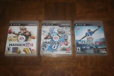 Sony PlayStation 3 - Madden NFL 3-Game Lot - 11, 13 & 16 / PS3 / 2011 2013 2016