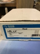System Sensor HRL-LF Security Alarm - Red