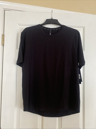 Leg3nd Inspire Herren T-Shirt schwarz Active Training Gym Kurzarm L