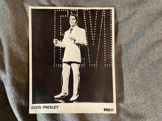 ELVIS PRESLEY Press Photo Exclusive RCA Victor Recording Artist 8 x 10