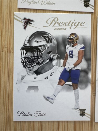 2024 Panini Prestige NFL Lot Of 9 Rookies #2 Rice Wilson Etc - Picture 8 of 10