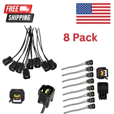 8 Pack Ford Ignition Coil Connector Plug Harness Compatible with Ford...