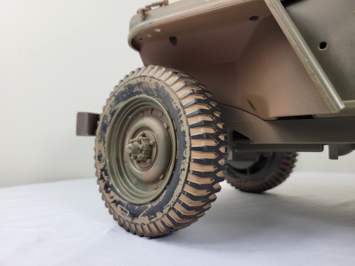 2001 Hasbro Toy GI Joe 1941 Willys Jeep Militärfahrzeug (Fehlteile) - Bild 12 von 17