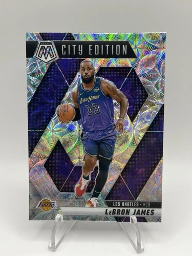 2024-25 Panini Mosaic - City Edition LeBron James #286 Silver Scope Prizm