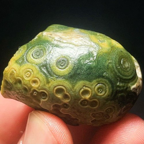 TOP 39G Natural Inner Mongolia Gobi Agate Eye Agate Crystal Stone Healing L6810 - Picture 8 of 8
