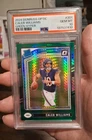 2024 PANINI DONRUSS OPTIC GREEN HYPER #201 CALEB WILLIAMS ROOKIE RC PSA 10
