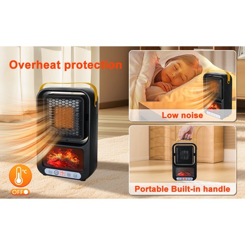 Portable Instant Heat Warmer Whole Room Indoor Heater Mini Small Appliances - Bild 6 von 10
