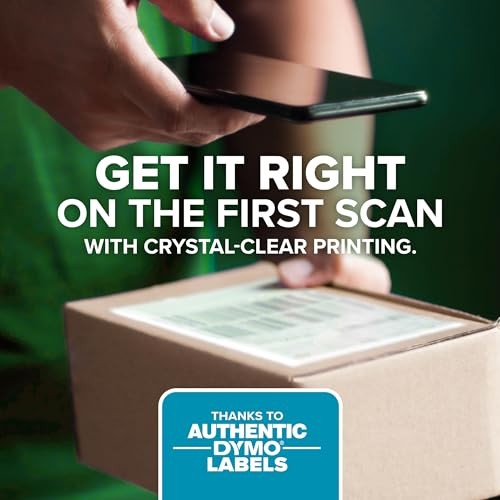 DYMO LABELWRITER 5XL LABEL PRINTER AUTOMATIC LABEL RECOGNITION - BLACK/GRAY - Picture 5 of 5