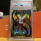 2024 Select Jayden Daniels Red Yellow Shock Prizm RC PSA 10 💎 COLOR MATCH 🔥