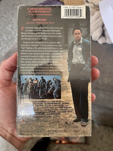 The Shawshank Redemption vhs sealed - Foto 2 di 5