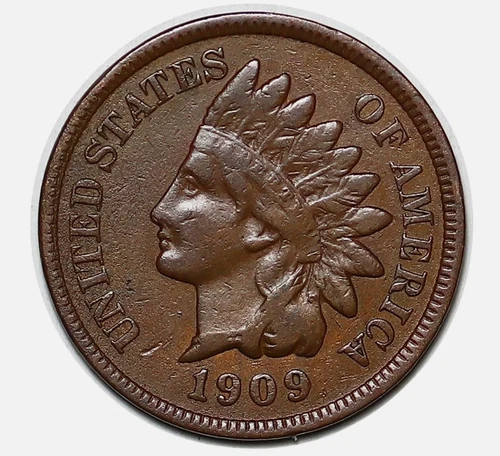 1909-S Indian Head Cent - Choice VF++ XF Key Date