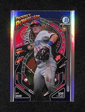 2024 Bowman - Chrome Prospect Power-Up Matt Shaw #PP-16 (RC) Cubs