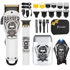BESTBOMG® Hair Clippers for Men Professional, Beard Trimmer Kits  Sets, Elect...