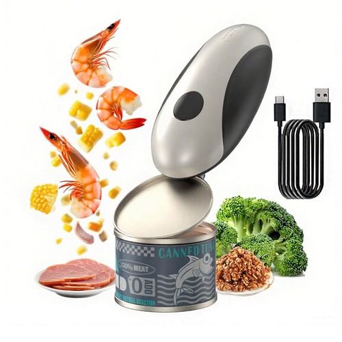 Selbstgestalteter High End Wiederaufladbarer Elektrischer Dosenöffner Glatte Kante One Touch - Bild 10 von 13