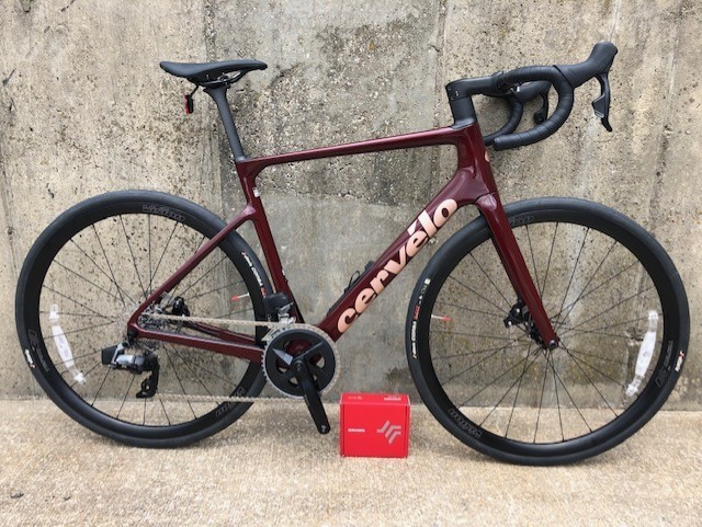 Cervelo Caledonia 5 SRAM Rival AXS road cycling 56cm Carmine