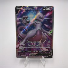 Mewtwo V SWSH229 NM Full Art Promo Rare Pokemon Card