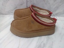 Ugg Tazz Tasman Platform Slippers Chestnut Size 6